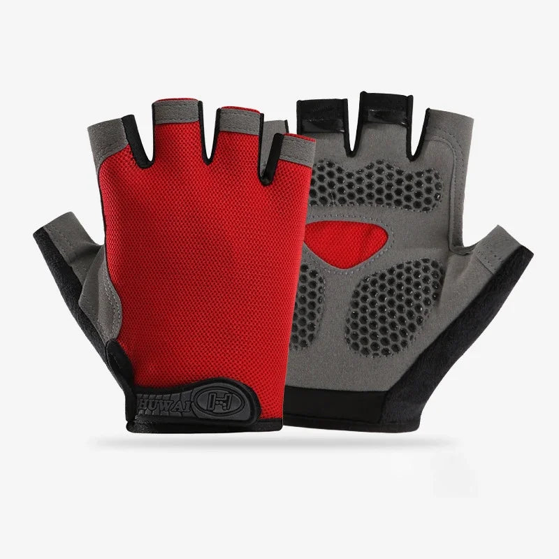 Air-Grip Breathable Fingerless Workout Gloves