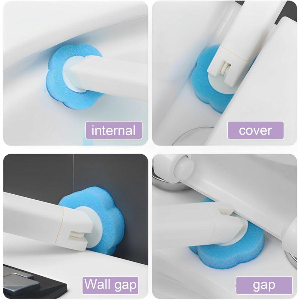 Disposable Toilet Brush Replacement Heads – Hygienic Bathroom Cleaning Kit