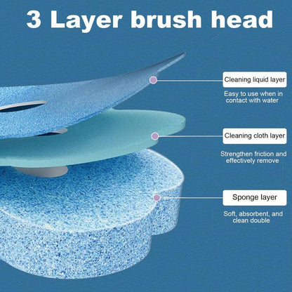 Disposable Toilet Brush Replacement Heads – Hygienic Bathroom Cleaning Kit