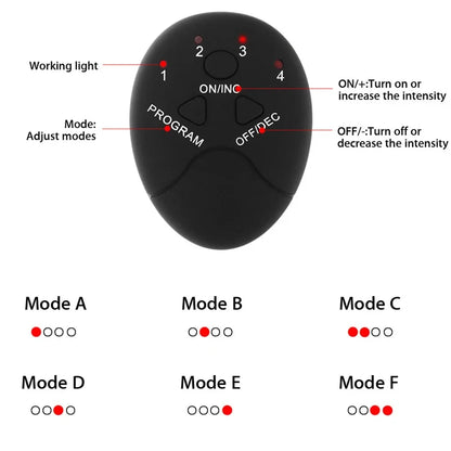 Wireless EMS Abdominal Buttocks Muscle Stimulator