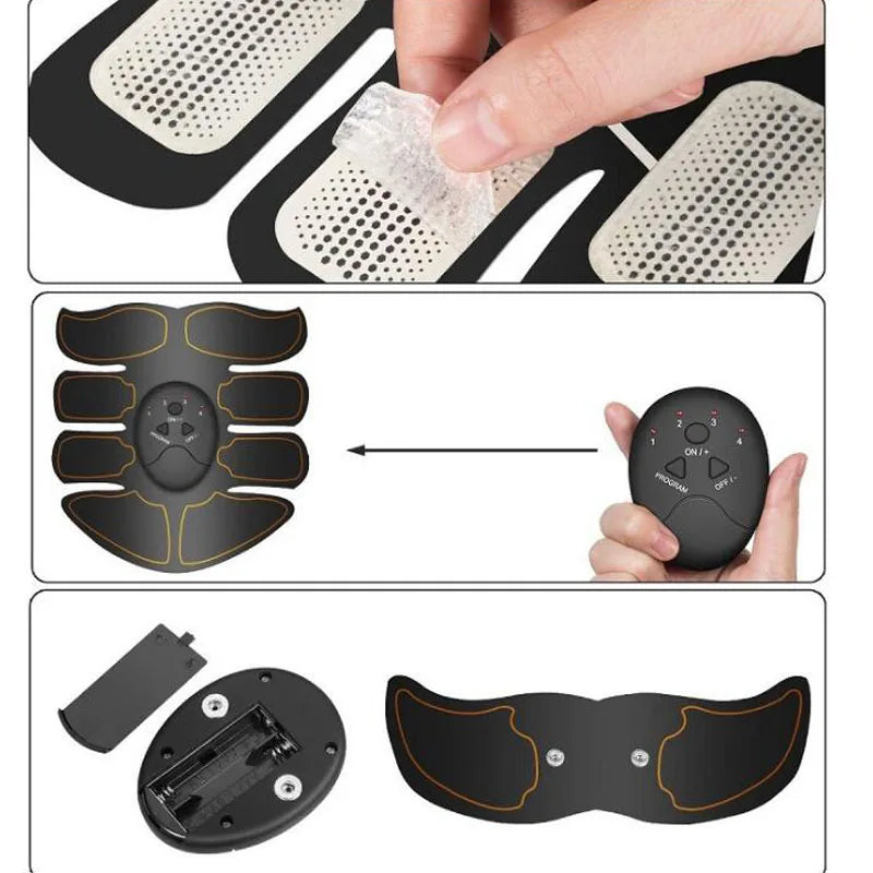 Wireless EMS Abdominal Buttocks Muscle Stimulator