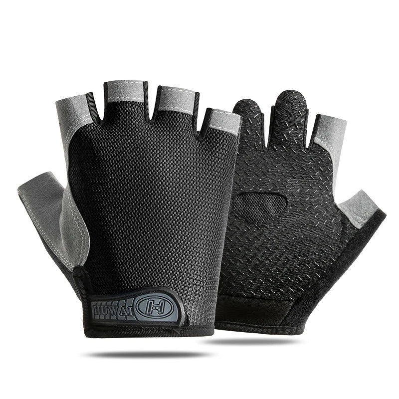 Pro-Flex Anti-Slip Fingerless Gym Gloves