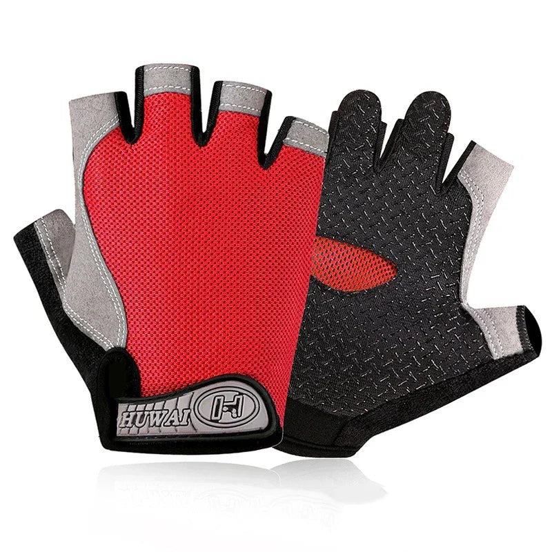 Pro-Flex Anti-Slip Fingerless Gym Gloves