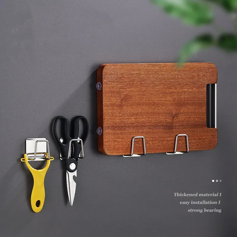 Self-Adhesive Stainless Steel Kitchen Sink Sponge Holder