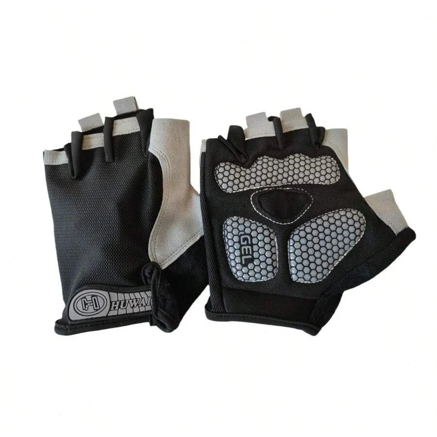 Air-Grip Breathable Fingerless Workout Gloves
