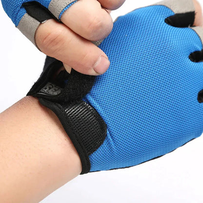 Air-Grip Breathable Fingerless Workout Gloves
