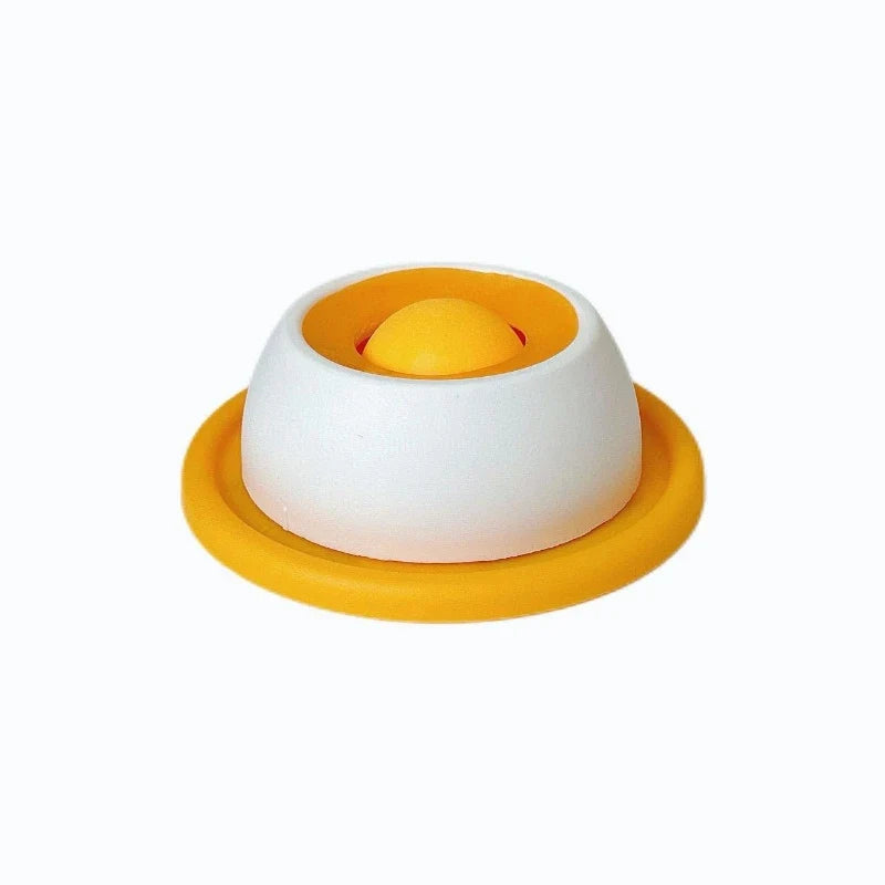 Cute Slow Feeder & Interactive Cat Food Bowl