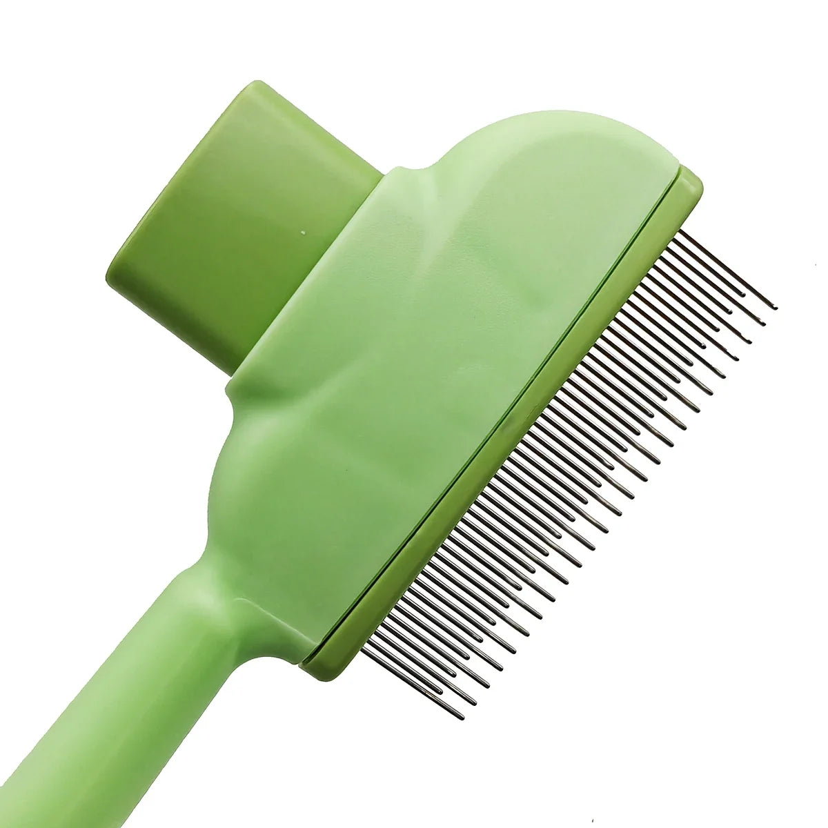 Self-Cleaning Pet Slicker Brush & Shedding Tool