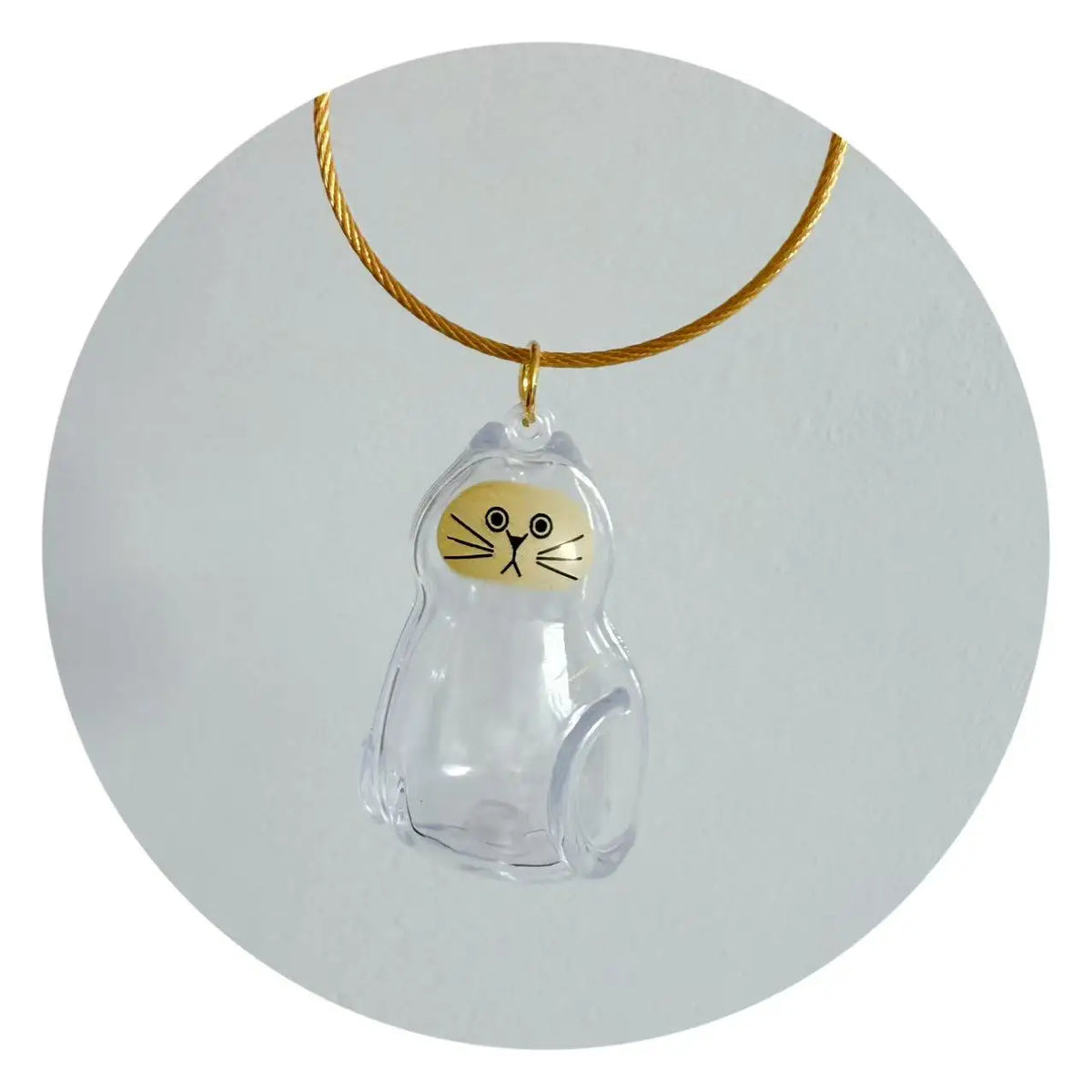 Pet Fur Keepsake Capsule & Memorial Keychain