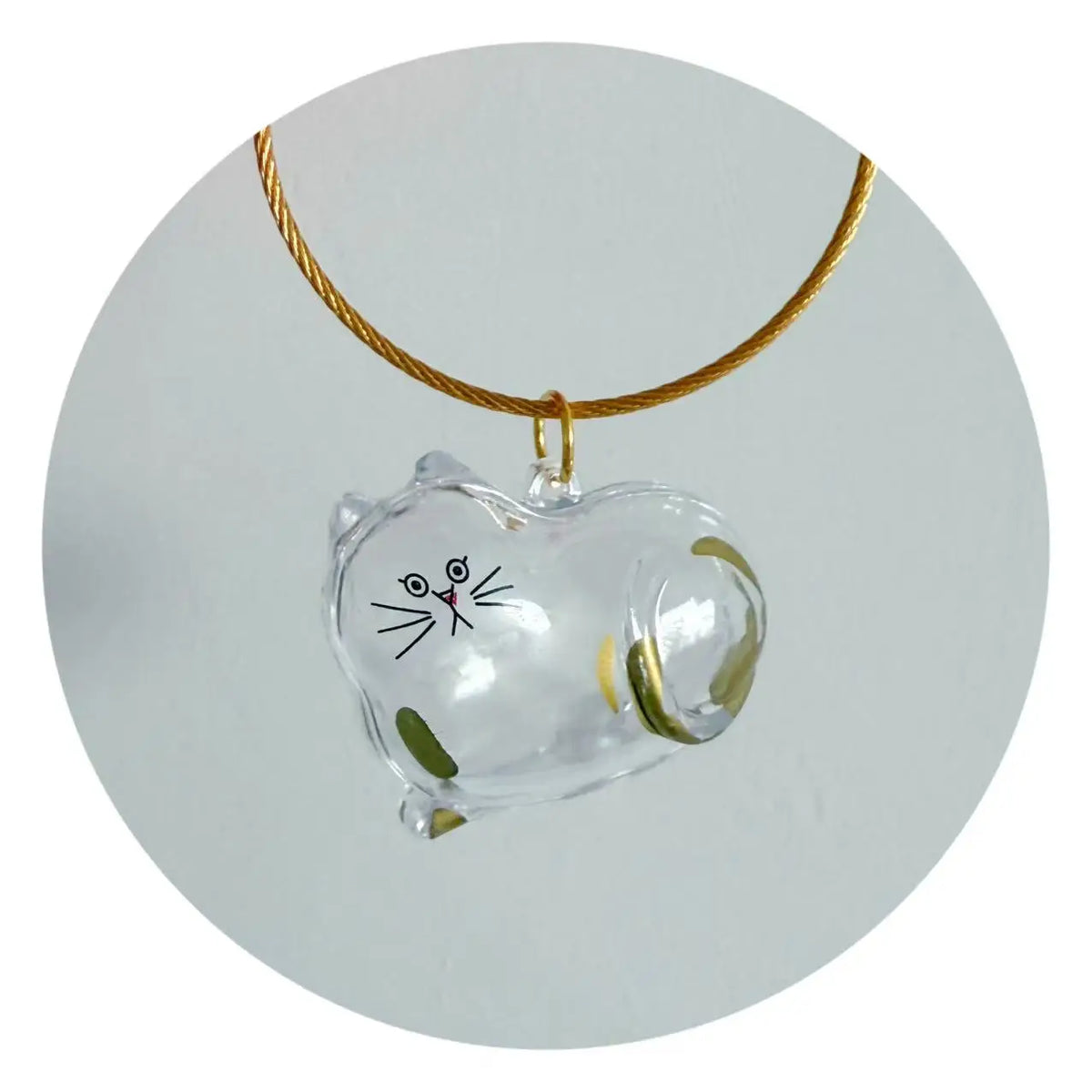 Pet Fur Keepsake Capsule & Memorial Keychain