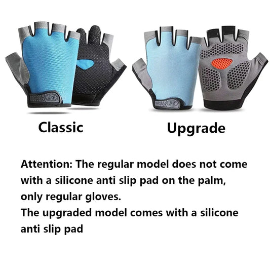Pro-Flex Anti-Slip Fingerless Gym Gloves