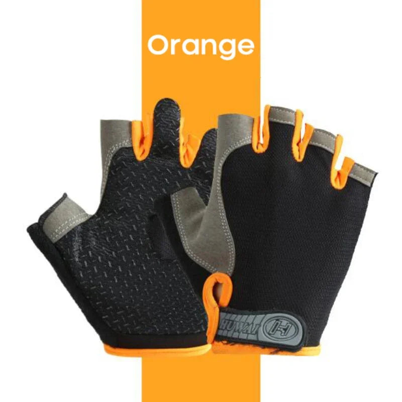 Air-Grip Breathable Fingerless Workout Gloves