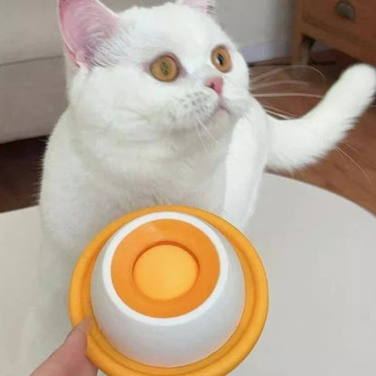 Cute Slow Feeder & Interactive Cat Food Bowl