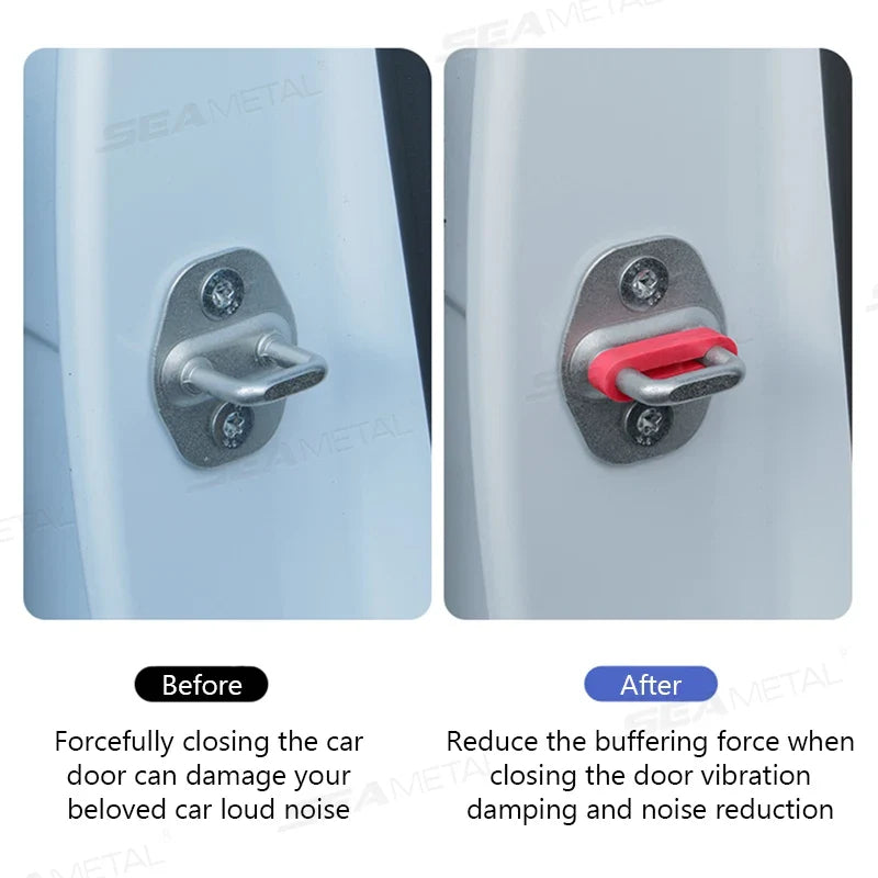 Universal Anti-Vibration Car Door Shock Absorber Pads