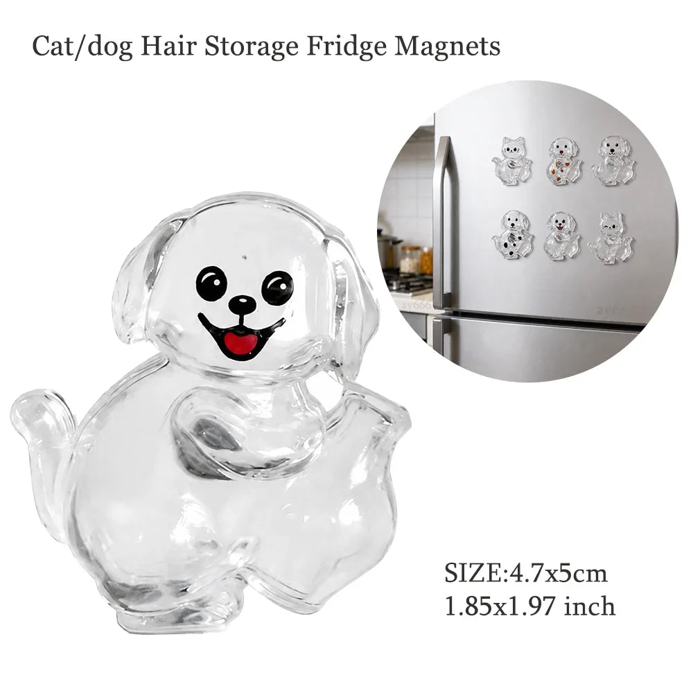 Pet Fur Keepsake Capsule & Memorial Keychain