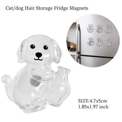 Pet Fur Keepsake Capsule & Memorial Keychain