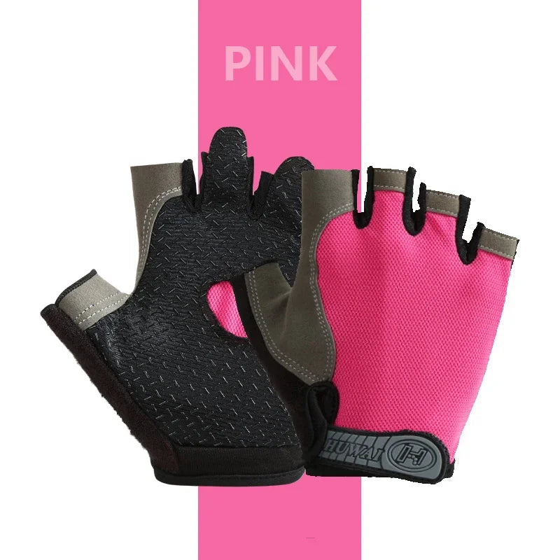 Air-Grip Breathable Fingerless Workout Gloves