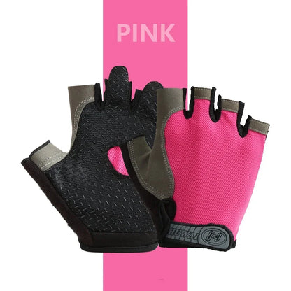 Air-Grip Breathable Fingerless Workout Gloves