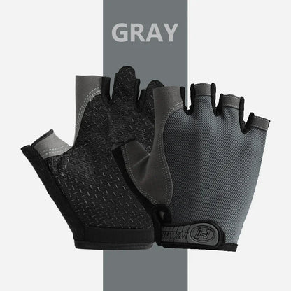 Air-Grip Breathable Fingerless Workout Gloves