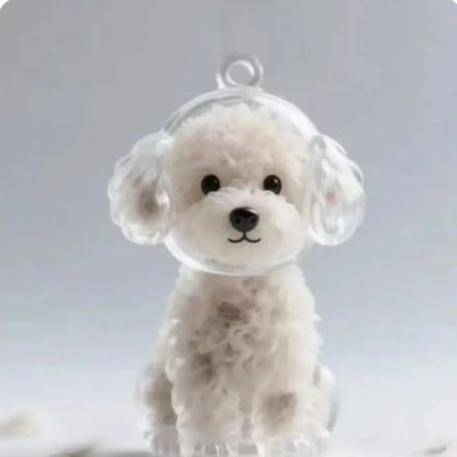 Pet Fur Keepsake Capsule & Memorial Keychain