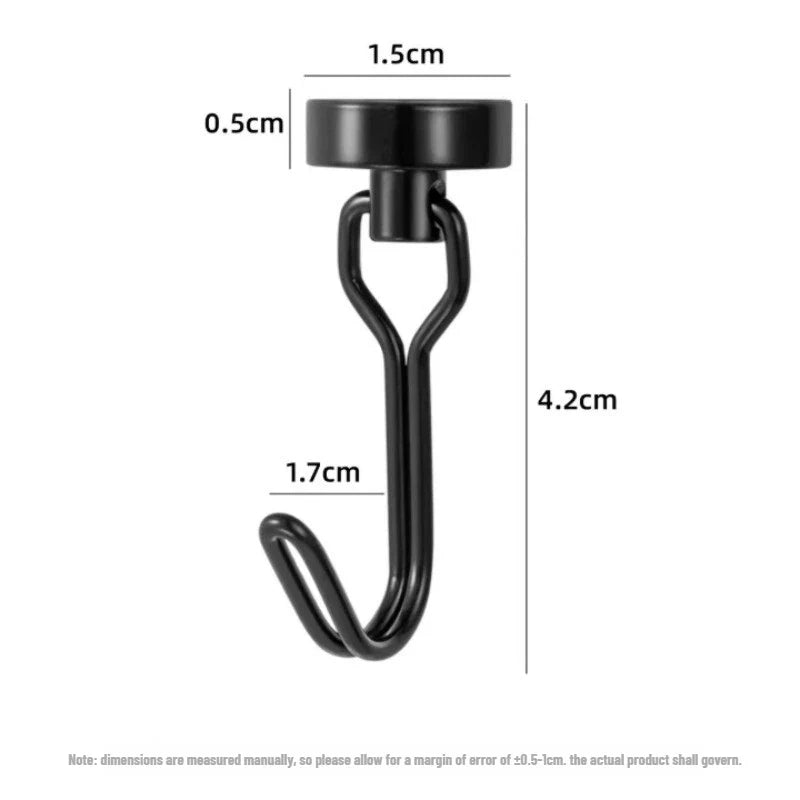 Heavy Duty Neodymium Magnetic Hooks for Home & Cruise