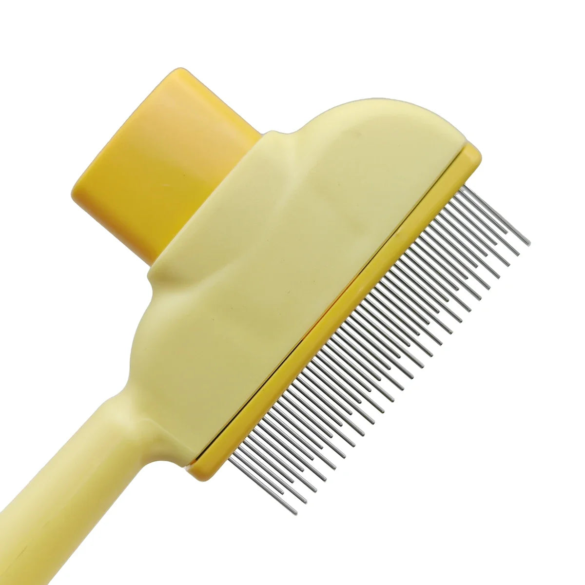 Self-Cleaning Pet Slicker Brush & Shedding Tool