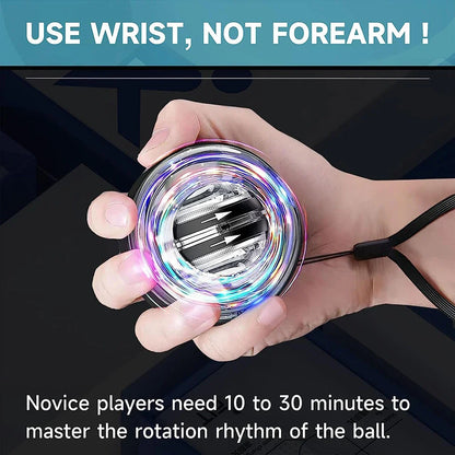 Auto-Start Gyro Wrist & Forearm Trainer Ball