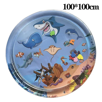 Thickened Inflatable Sensory Water Play Mat for Cats