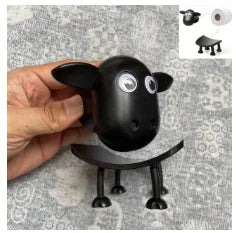 Cute Puppy Toilet Paper Holder & Decor Storage