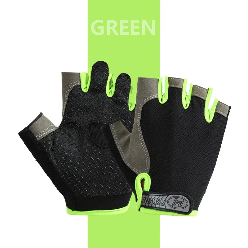 Air-Grip Breathable Fingerless Workout Gloves