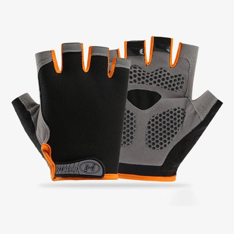 Air-Grip Breathable Fingerless Workout Gloves