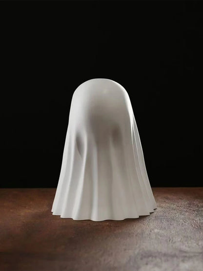 Funny Middle Finger Ghost Statue (7.5cm)