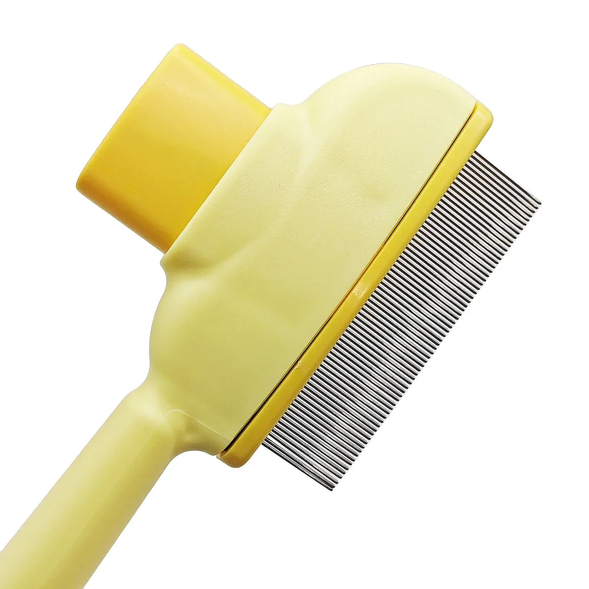 Self-Cleaning Pet Slicker Brush & Shedding Tool