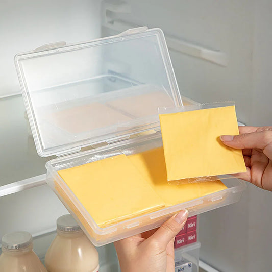 Food-Grade Fridge Organizer & Cheese Storage Box