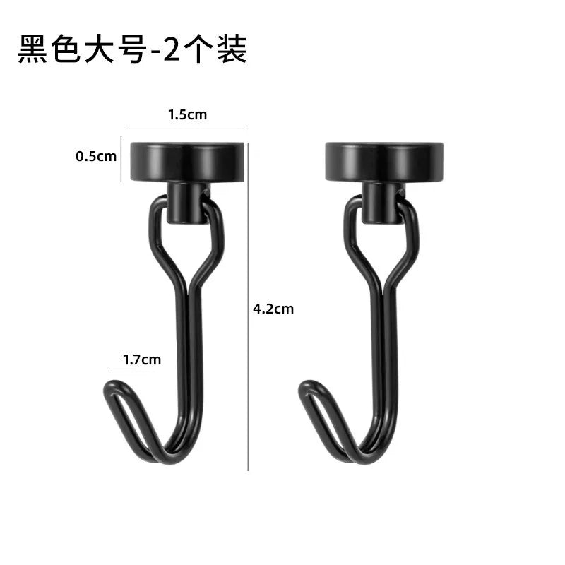 Heavy Duty Neodymium Magnetic Hooks for Home & Cruise