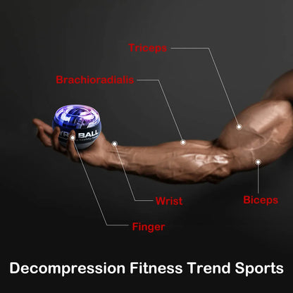 Auto-Start Gyro Wrist & Forearm Trainer Ball