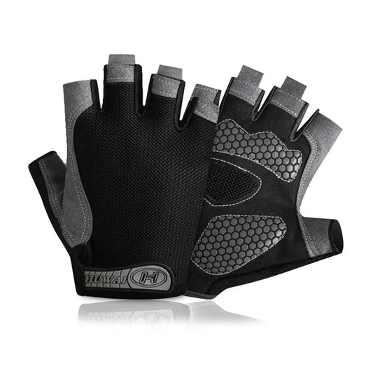 Air-Grip Breathable Fingerless Workout Gloves