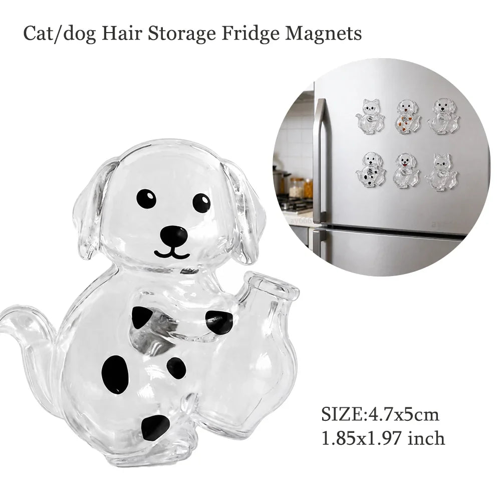 Pet Fur Keepsake Capsule & Memorial Keychain