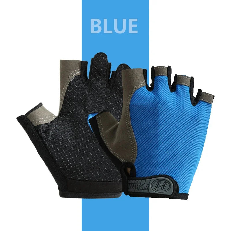 Air-Grip Breathable Fingerless Workout Gloves