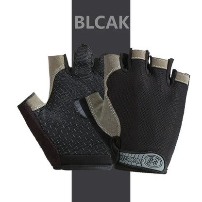 Air-Grip Breathable Fingerless Workout Gloves