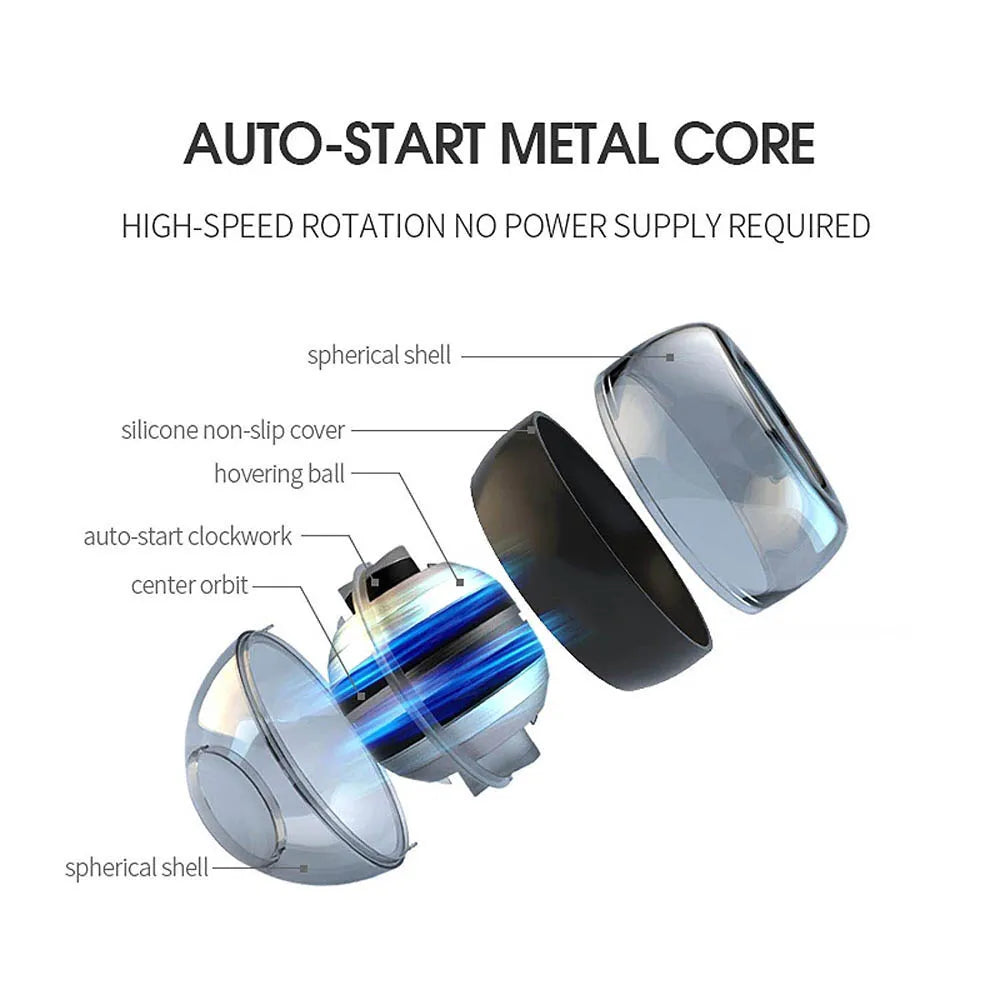 Auto-Start Gyro Wrist & Forearm Trainer Ball