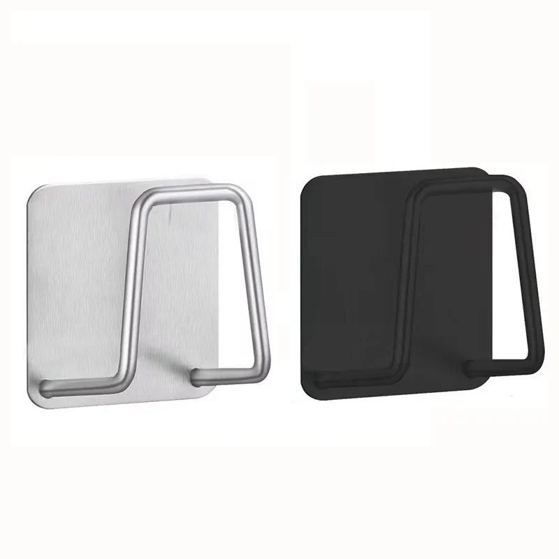 Self-Adhesive Stainless Steel Kitchen Sink Sponge Holder