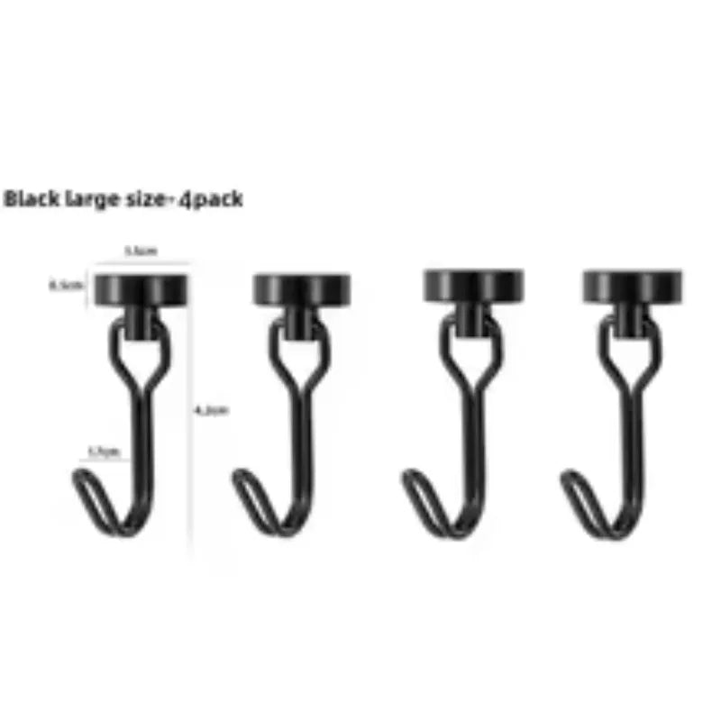 Heavy Duty Neodymium Magnetic Hooks for Home & Cruise