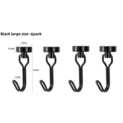 Heavy Duty Neodymium Magnetic Hooks for Home & Cruise