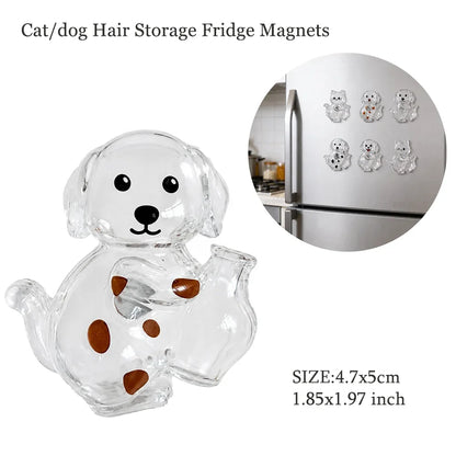 Pet Fur Keepsake Capsule & Memorial Keychain