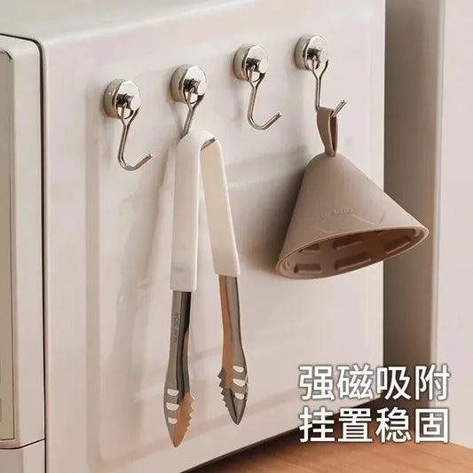 Heavy Duty Neodymium Magnetic Hooks for Home & Cruise