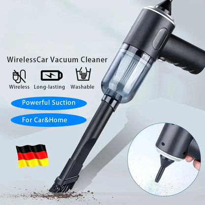 9000Pa Portable Wireless Wet & Dry Car Vacuum