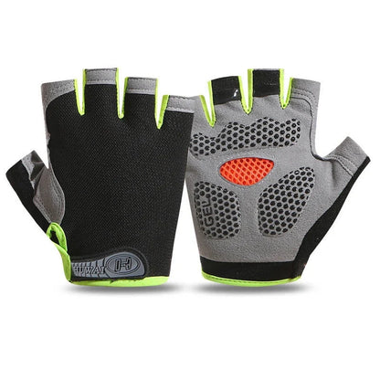 Pro-Flex Anti-Slip Fingerless Gym Gloves