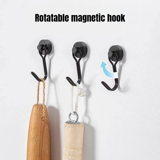 Heavy Duty Neodymium Magnetic Hooks for Home & Cruise