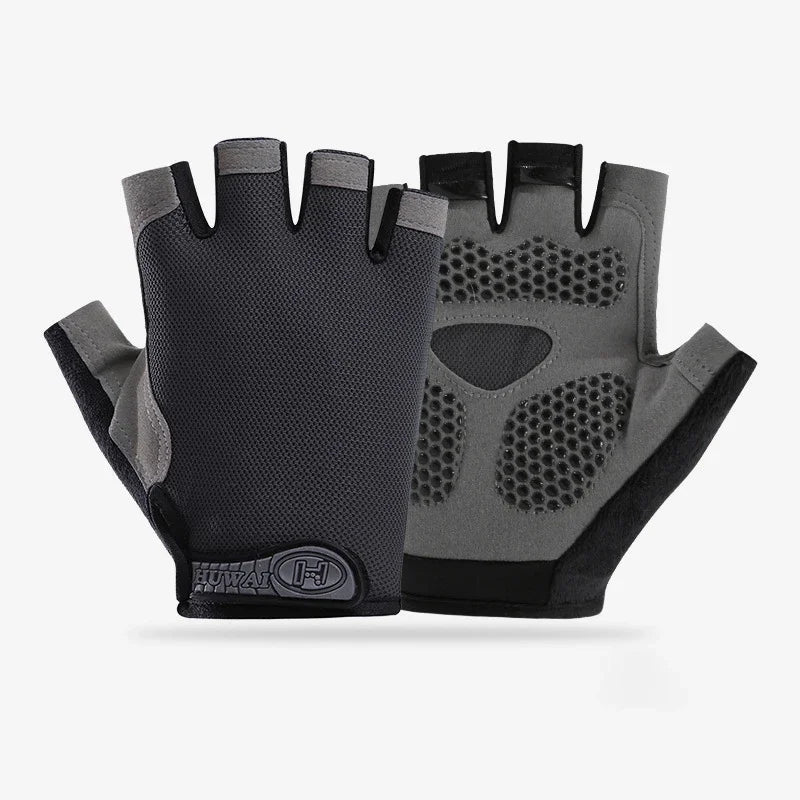 Air-Grip Breathable Fingerless Workout Gloves
